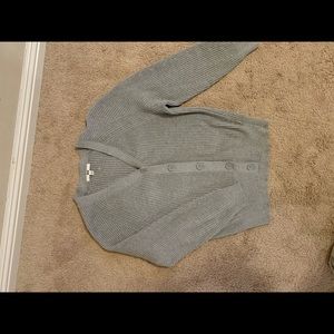 Uniqlo ribbed cotton cardigan